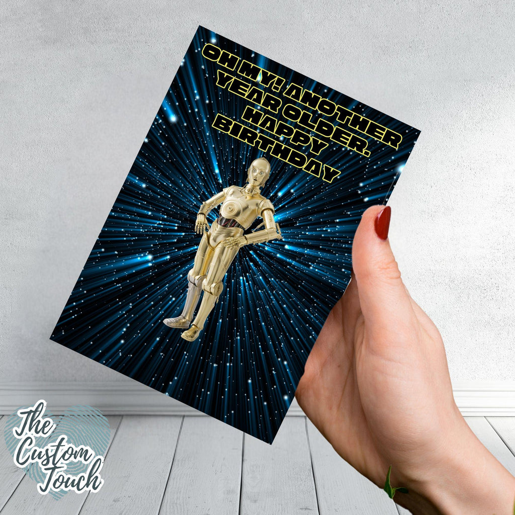 Star Wars Galaxy Birthday Cards Character - Inspired Designs   Various Designs