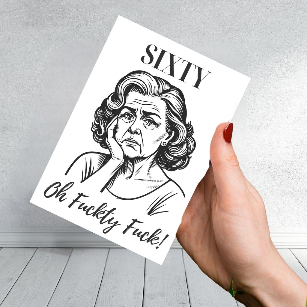 Funny Womens Birthday Card Inspired For Her Milestone  Milestone Age options