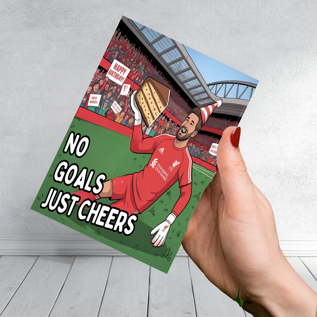 Liverpool Birthday Card  LFC Inspired  Design Various Player Options