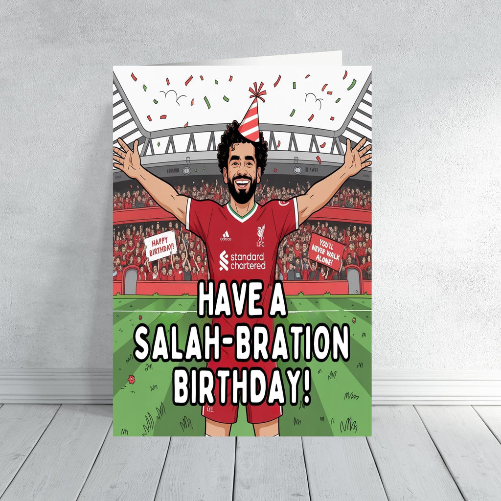 Liverpool Birthday Card  LFC Inspired  Design Various Player Options