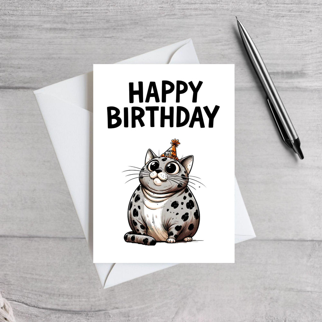 Funny Cat Lover Birthday Card Cartoon Inspired Designs Various Designs